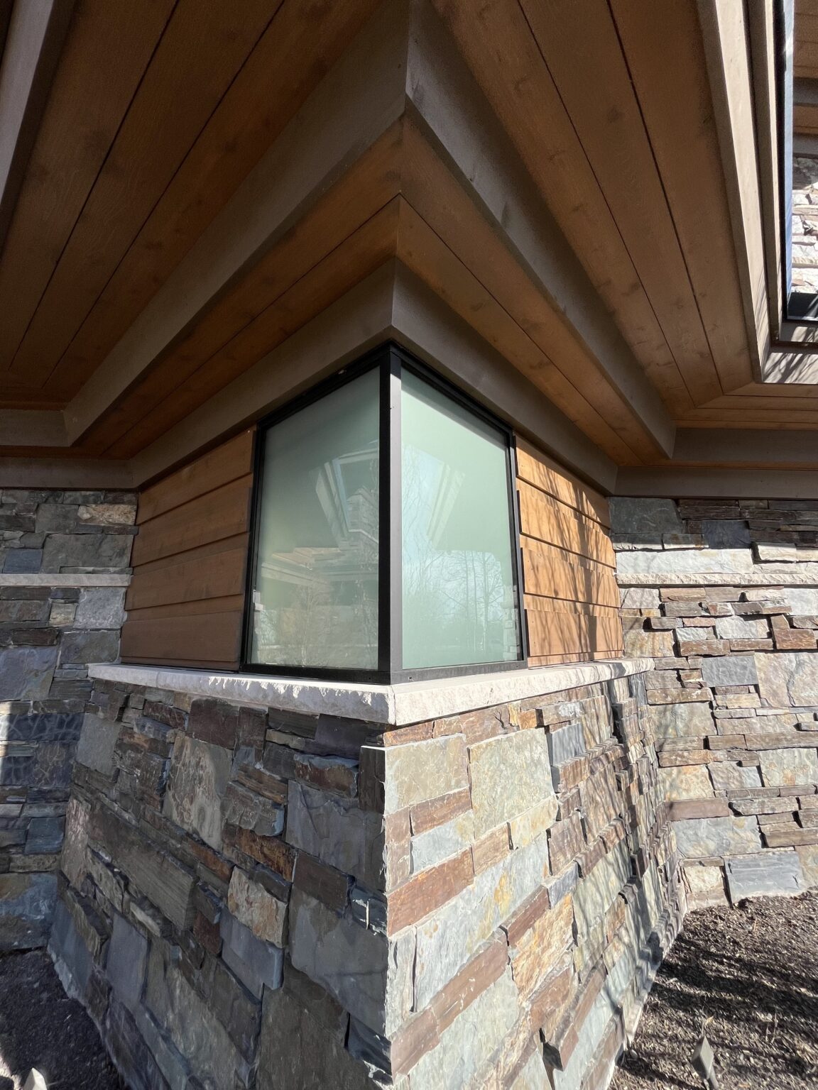 frosted garage window for privacy